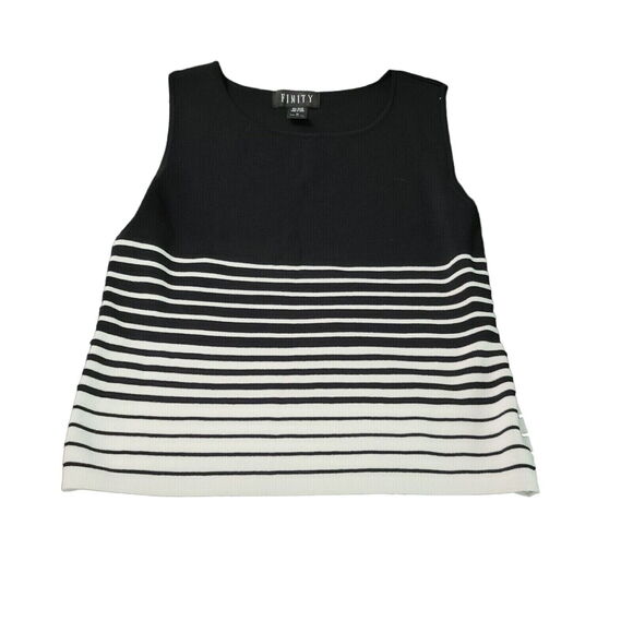 Finity Womens Tank Top MultiColor Size Medium Nylon Blend Pullover Wide Strap - Picture 1 of 12